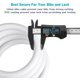 thumbnail image 2 of Candado para bicicleta, cable de candado para bicicleta de 1,2 m Combinación reiniciable segura en espiral con soporte de montaje, 1/2" de diámetro JAMW Sencillez, 2 of 5
