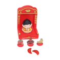 thumbnail image 4 of DOLITY Chinese Deity Statue with Tribute Set Multipurpose Decorative Fengshui Decor Buddha, 4 of 9
