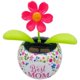 thumbnail image 2 of Inteprter Maceta con energía Solar, adornos que sacuden el baile, de alféizar, decoraciones para coche, girasol, vehículo, oficina en casa Decoración del hogar flor de seis petalos Inteprter HA044867-06, 2 of 6