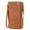 Brown, variant on FALAN MULE Women Wallet Large Capacity Double Zip Around Credit Card Holder Leather Ladies Wallet with RFID Blocking Phone Wristlet Gift Box