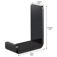 thumbnail image 2 of Soporte para auriculares, soporte de pared para auriculares, 4 piezas, 2 of 6