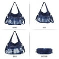 thumbnail image 5 of Angelkiss Women's satchel handbag Flexible multiple pockets with adjustable shoulder straps, 5 of 5