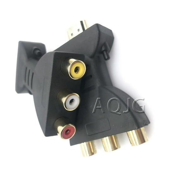 FOR HDMI-compatible to RCA Converter AV/RGB/RC Video Box HD 720*1080 Support NTSC PAL Output HDMI-compatible to 3 RCA