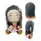 thumbnail image 2 of Peluche 20cm Anime Nezuko Cabello negro Malubero Vestido Rosa, 2 of 5
