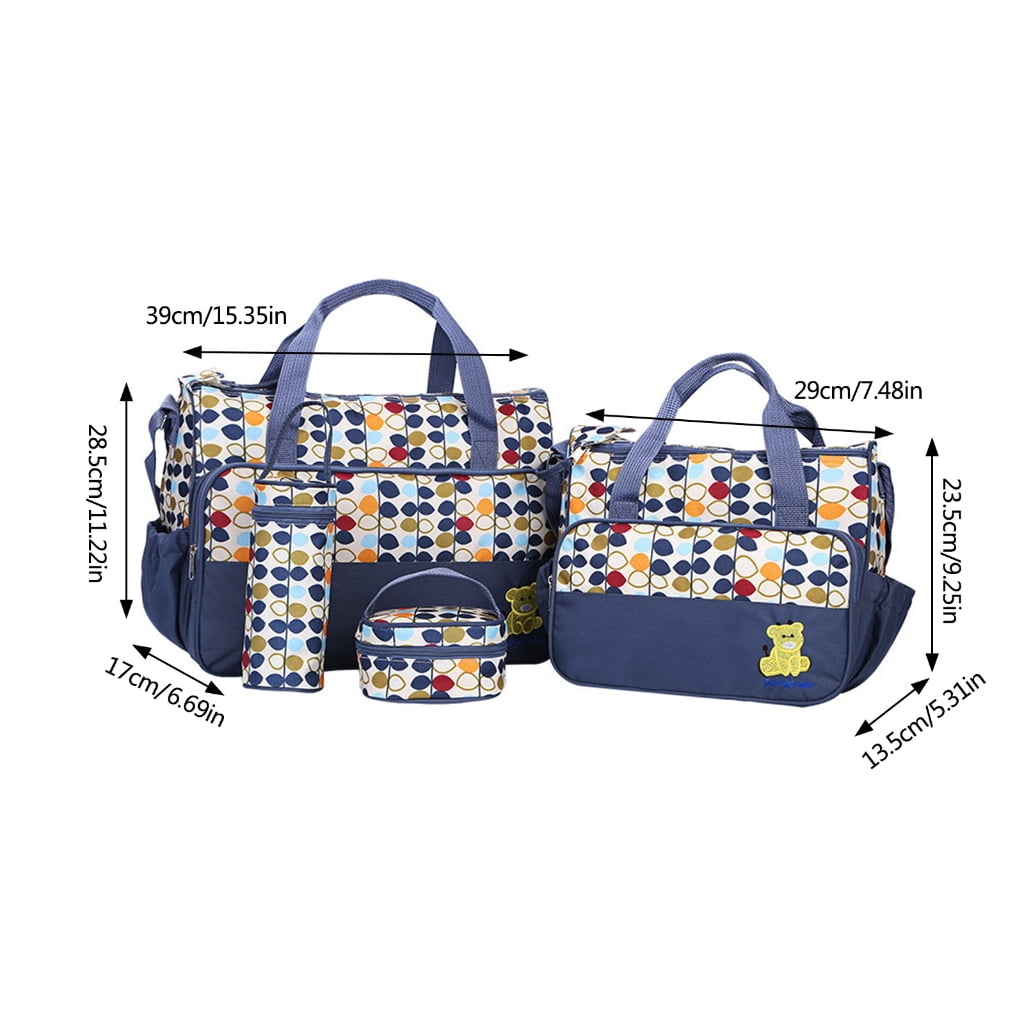 Osdhezcn 5Pcs Baby Mom Bag Essential Case with Spacious Designing for Hospital Delivery