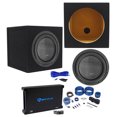 thumbnail image 1 of American Bass XR-10D4 2000w 10" Subwoofer+Sealed Box+Mono Amplifier+Amp Kit, 1 of 11