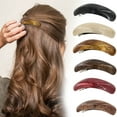 thumbnail image 6 of Women French Hair Barrettes Elegant Thin Fine Flat Long Short Hair Styling Hair Barrette Clips Vintage Hair Pins Hair Accessories 2PCS, 6 of 10