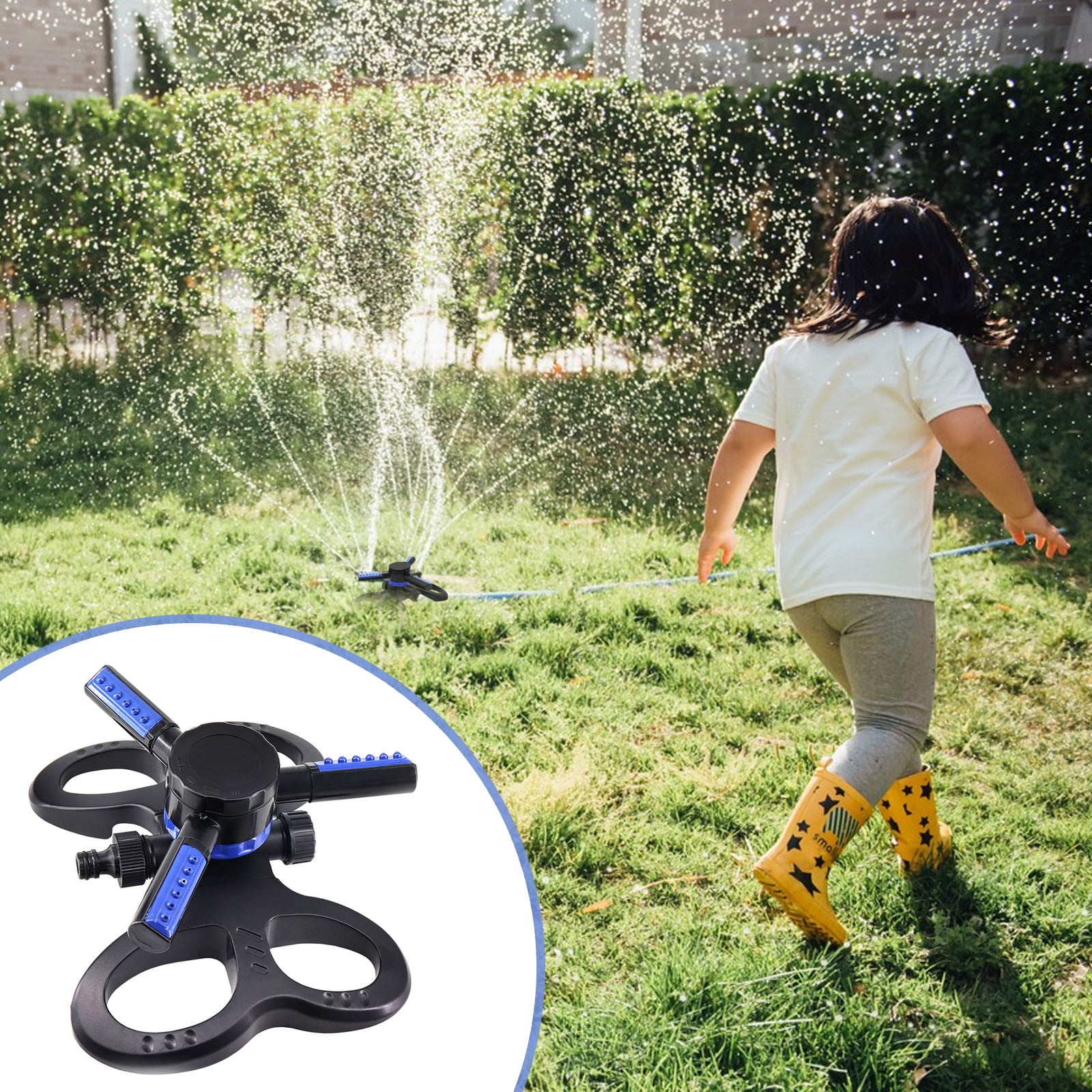 lulshou Sprinkler Clearance,Sprinkler For Yard, Automatic Rotating