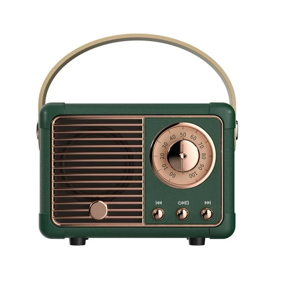 Altavoz Bluetooth Dosmix Retro Vintage Verde