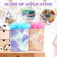 thumbnail image 3 of BLESZSING Gift Bag Birthday Large Bags Set Included 2 Pack Paper with Tissue Colorful Pink Blue 125 Size and Star (Pack of 2), 3 of 4