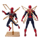 thumbnail image 1 of Marvel Iron Spiderman Con Figura Accion Articulada Con Luz rojo azul, 1 of 5