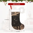 thumbnail image 4 of Honeii Starry Night Black Sheep for Christmas Stocking,Large Xmas Stocking,Holiday and Family Stocking for Fireplace Christmas Holiday Party Decoration, 4 of 7