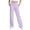 Purple, variant on Girl's Straight Leg Sweatpants Causal Loose Drawstring Elastic Waist Athletic Sweatpant Comfy Lightweight Open Bottom with Pockets