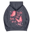 thumbnail image 3 of Graphic Hoodie for Women 2024 Cute Preppy Sweatshirt Long Sleeve Drawstring Pullover Tops with Pockets, 3 of 6