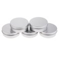 thumbnail image 2 of 5 piezas de aluminio bálsamo labial recipientes de caja de cera de 120ML Zulema Olla cosmética de aluminio, 2 of 8