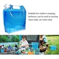 thumbnail image 5 of Contenedor de agua plegable de 5 l, 4 paquetes, bolsa de agua plegable de plástico sin BPA para automóvil, 5 of 5