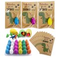 thumbnail image 7 of Easter Cards For Kids - 24 Pack Dinosaur Hatching Eggs Animal Card Exchange Cards For Boys Girls Toddler School Class Classroom Gifts Party Favors, 7 of 7