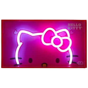 Hello Kitty 9" W x 5" H Acrylic LED Neon Box Light