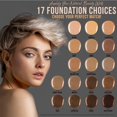 thumbnail image 4 of Belloccio CAPPUCCINO Color Shade Belloccio Professional Airbrush Makeup Foundation, 1/2 oz., 4 of 5