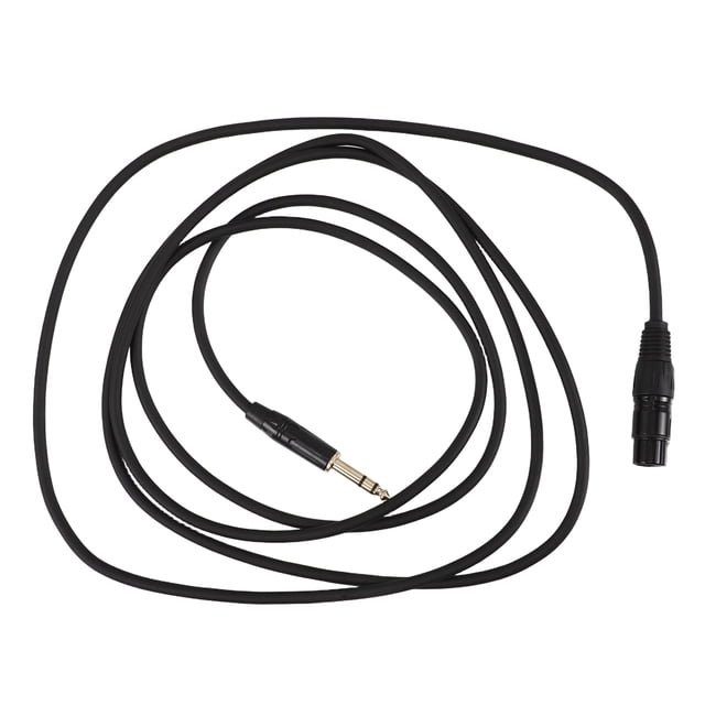 Cable de audio TRS macho de 6,35 mm a XLR hembra Cable de audio balanceado Cable de micrófono Cable mezclador Cable TRS a XLR Cable de micrófono