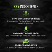 Colonel Tickle Whole Body Deodorant Cream for Men, Pine Scent, Odor Protection for Body & Sensitive Areas, 3.4 oz