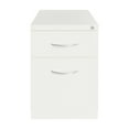 thumbnail image 2 of Hirsh 20" Deep Mobile Pedestal File Cabinet 2 Drawer Box-File, Letter Width, White, 2 of 5