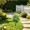 thumbnail image 1 of Árbol Artificial Realista de 50 Cm (20 Pulgadas) para Colocar En El Suelo, Ideal para Decoración de Jardines Exteriores. Estaca de Plástico Realista para Céspedes, Caminos y Paisajismo, Perfecta para, 1 of 6