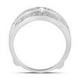 thumbnail image 2 of 14K Yellow Gold Womens Round Diamond Wedding Wrap Ring Guard Enhancer 3/4 Cttw, Womens Size: 5-10, 2 of 4