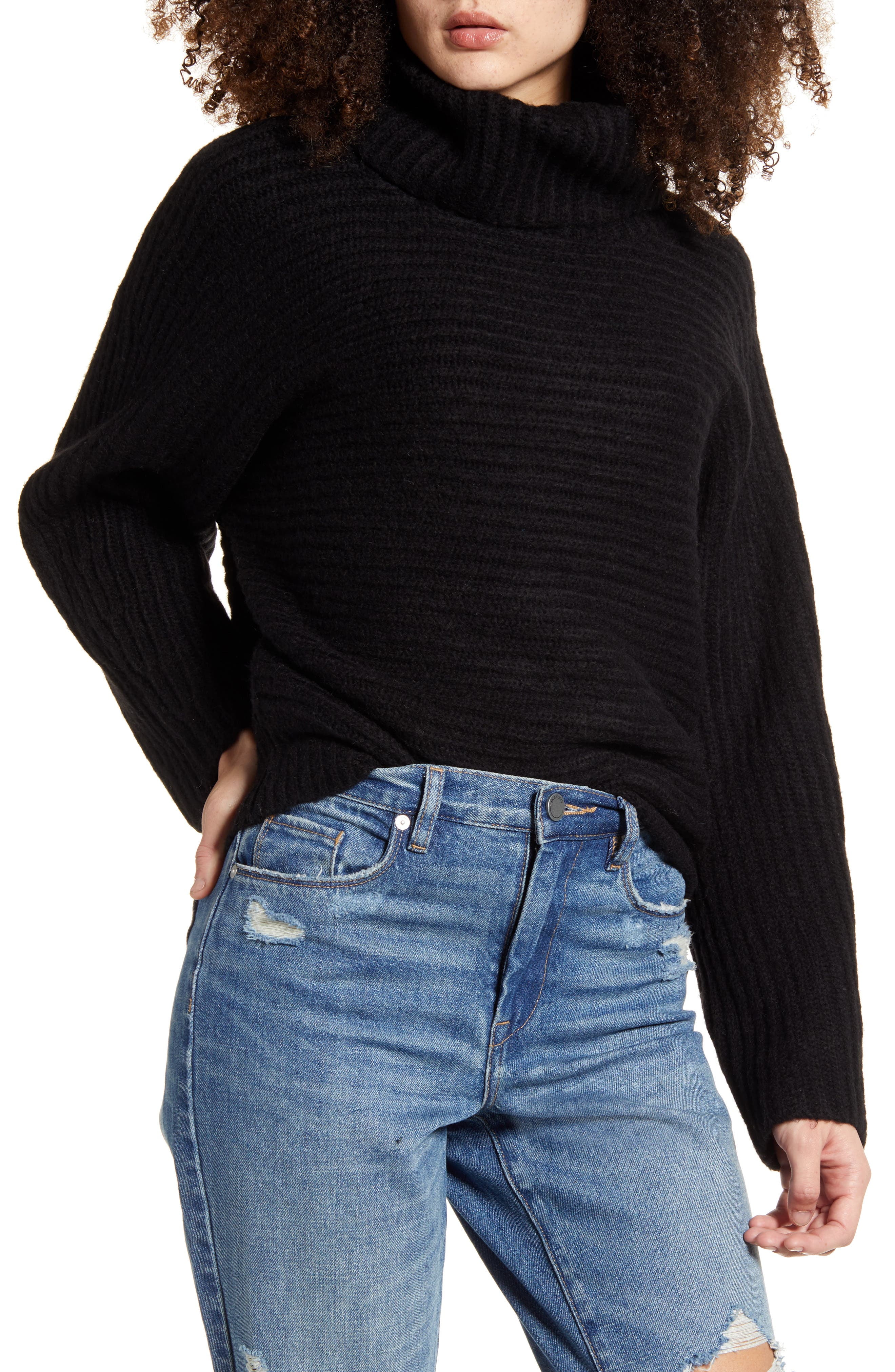 Leith Dolman Turtleneck Sweater 1x 
