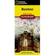 National Geographic Destination City Map Boston Map, (Paperback)