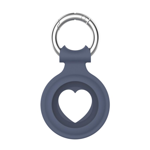 Estuche protector Localizador de ubicación portátil funda protectora de silicona suave para 2021 accesorios localizador fácil de llevar - Azul gris Gris azulado Magideal Estuche protector