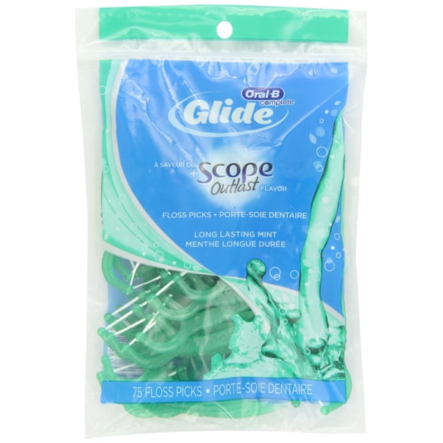 Hilo dental con palillo Xllent Oral-B Glide Scope, 75 unidades