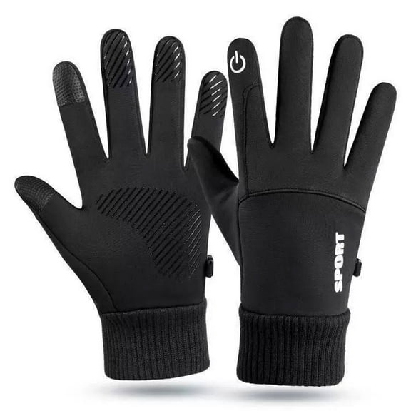 TELOLY Football Gloves High Elasticity Football Gloves Perfect for Outdoor Activities Youth Football Gloves Snug and Cozy Black
