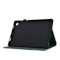 thumbnail image 2 of Allytechgroup Galaxy Tab A9+ Plus Case 11 Inch, PU Leather Folio Flip Cover Auto Sleep Wake Bumper Kickstand Shockproof Case for Samsung Galaxy Tab A9 Plus SM-X210 X215 X216, Green, 2 of 10