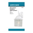 thumbnail image 2 of Nuvo Lighting - Adams-1 Light Outdoor Wall Lantern-6.13 Inches Wide by 13.75, 2 of 2