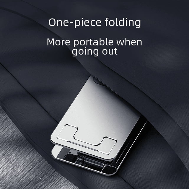 Soporte giratorio para teléfono móvil de aleación de aluminio y metal, soporte plegable para teléfono móvil de escritorio, soporte para tableta portátil perezoso