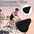 thumbnail image 1 of Bike Comfort Soft Gel Pad Cushion Saddle Seat Cover Cycle Bike Packs, 1 of 7
