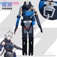 thumbnail image 4 of Disfraz de Cosplay de Seth Lowell, juego de anime Zenless Zone Zero, uniforme del equipo de investigación criminal, peluca, traje de fiesta de carnaval para hombre con cola, 4 of 5