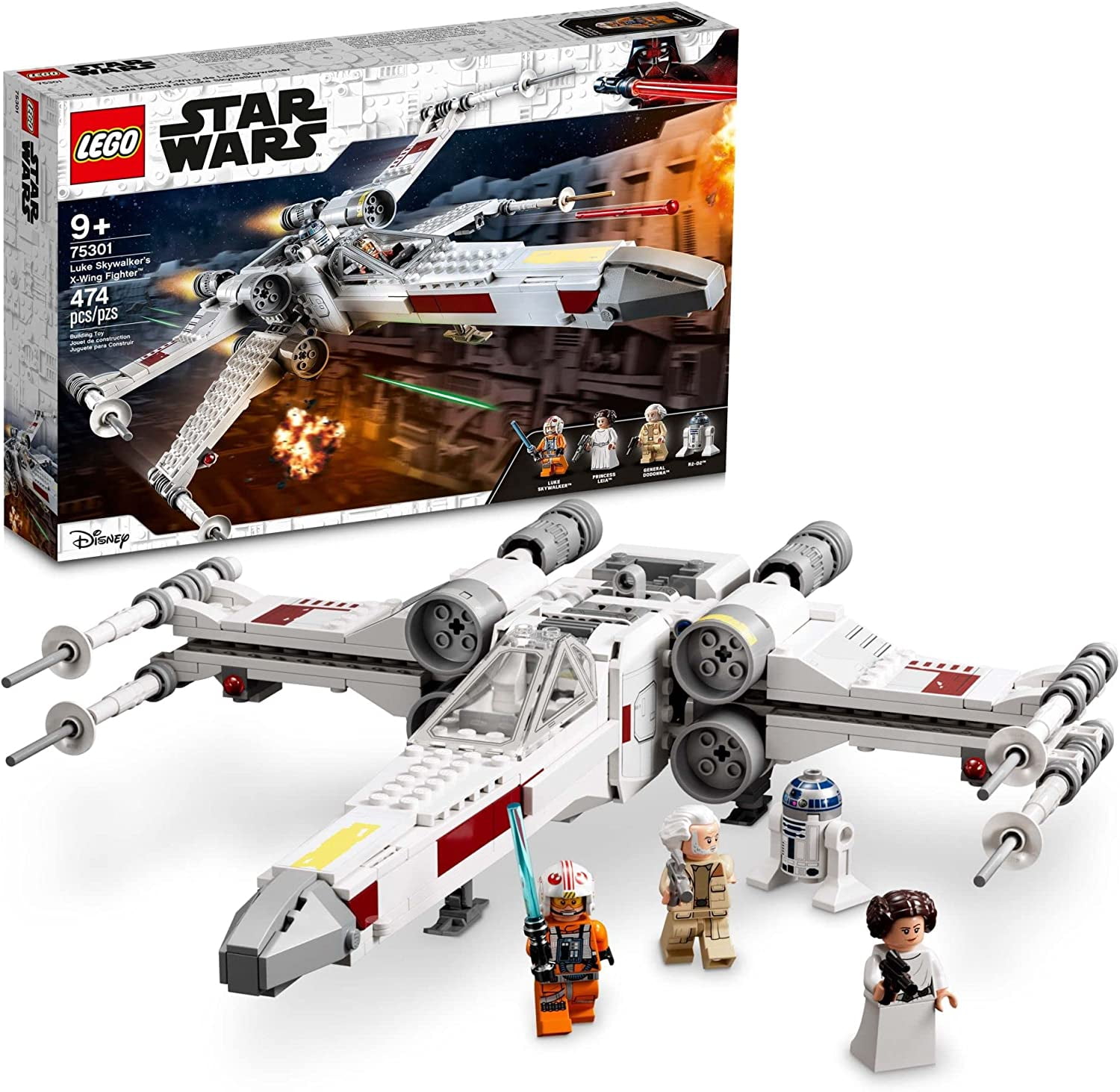 Star Wars Luke Skywalker s X Wing Fighter 75301 Building Toy Set