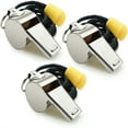 thumbnail image 1 of 3 Pcs High Quality Stainless Steel Whistle Ball Game Referee Game Cheer Whistle, 1 of 5