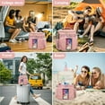 thumbnail image 5 of Large Toiletry Bag for Women Men,Bathroom Bag,Water Resistant Portable Shower Caddy for College Dorm,Hanging Toiletry Bags for Traveling,Gym Camping Cruise Ship Travel Essentials Shower Bag, 5 of 5