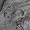 thumbnail image 2 of 10pcs Tarnish Resistant 304 Stainless Steel Paperclip Chain Bracelet for Men Women Stainless Steel color 7-1/8 inch(18cm) Link: 12x4x1mm, 2 of 5