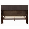 thumbnail image 2 of Eastern King Size Particle Board Storage Bed with LED Lighting and Cappuccino Finish, 2 of 8