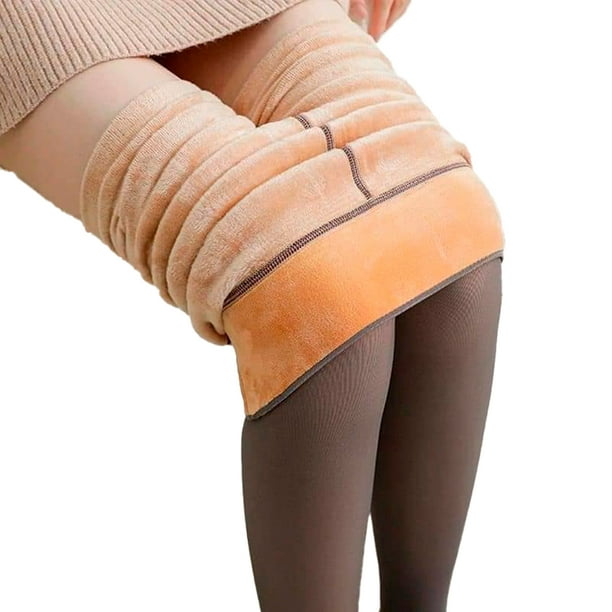 Medias Termicas Mujer Dahirim Store Afelpada Unitalla Leggings