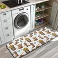 thumbnail image 3 of Highland Cow Barrel Boot Butterfly Pattern Kitchen Rug Mat,Kitchen Runner Rugs Non Skid Washable,Decorative Kitchen Floor Mats for Kitchen,Sink,Laundry,17"x47.2", 3 of 7