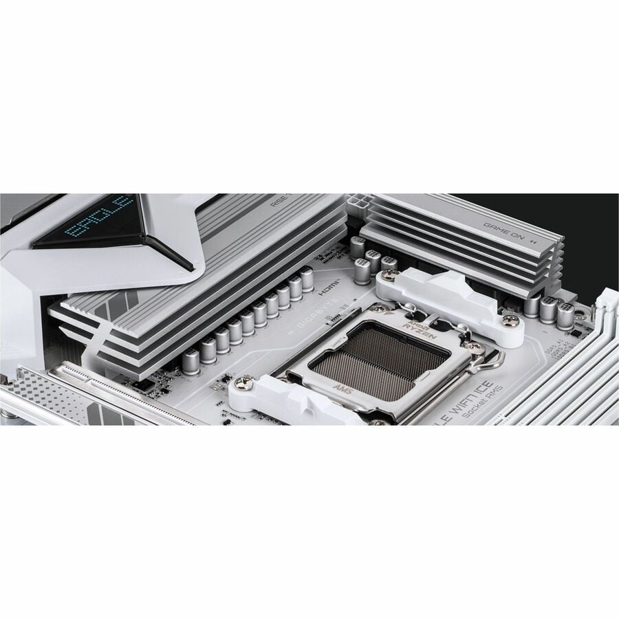 GIGABYTE Ultra Durable B850 EAGLE WIFI7 ICE Gaming Desktop Motherboard, AMD B850 Chipset, Socket AM5, ATX