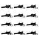 thumbnail image 2 of Acoplador de trenes modelo 12x, accesorios de ferrocarril modelo ligeros de reemplazo resistente, gancho de trenes para trenes modelo HO escala para, 2 of 9
