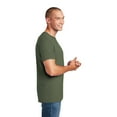 thumbnail image 4 of Gildan Men's Short Sleeve Crew T-Shirt - 100 Cotton, Military Green, Sizes S-3XL, Crafting Tee, 4 of 5