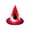 As Shown, variant on Glowing Witch Hat Halloween Lights Rose Red Led Hanging Ornaments Spooky Holiday Decoration Haunted House Layout Ornament Party Wearing Accessories Festive Celebration Gear for Yard Trees
