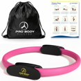 thumbnail image 1 of Anillo de Pilates ProBody Pilates 36 cm Resistencia Rosa, 1 of 9